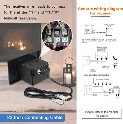 Remote Control Kit RCST, On/Off Thermostat LCD image 7