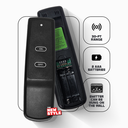 Remote Control Fireplace Basic System ON/OFF For Standard Millivolt System image 3