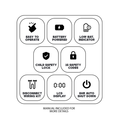 Remote Control Kit RCST, On/Off Thermostat LCD image 9