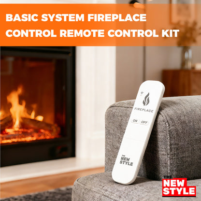 Gas Fireplace Remote Control Kit, On/Off Remote Control,for Millivolt Valve System, Replace for skytech 1420-A,1420TH-A,1001-A,1001TH-A -TX 3001,Napoleon F45,Acumen RCK-IW,and More