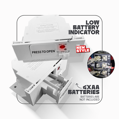 Gas Fireplace Remote Control Kit,Thermostatic On/Off Remote Control Set image 2