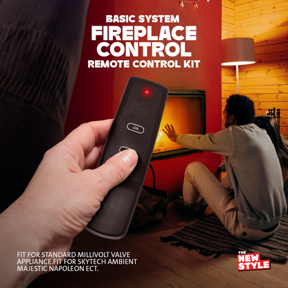 Remote Control Fireplace Basic System ON/OFF For Standard Millivolt System image 2