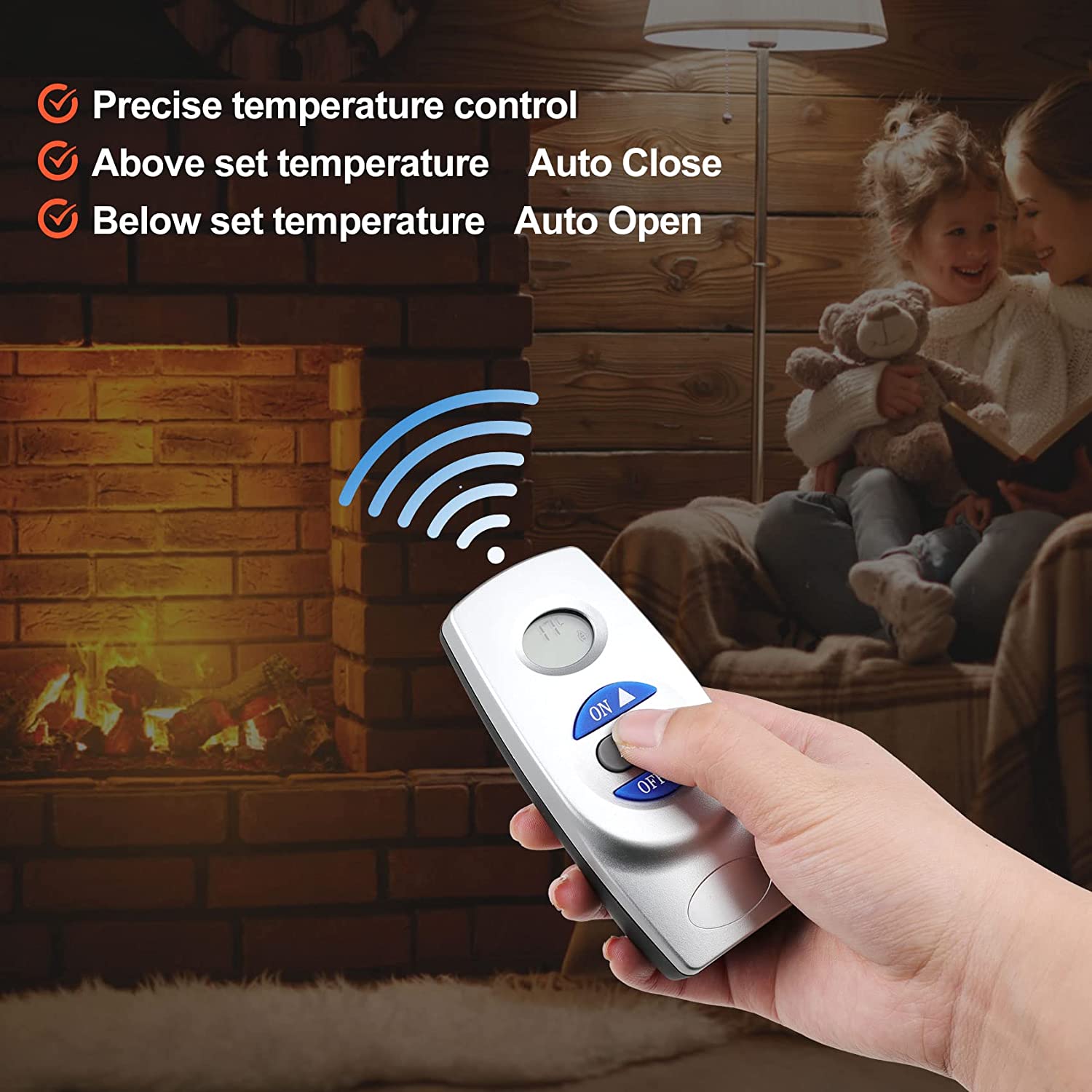 Remote Control Kit RCST, On/Off Thermostat LCD image 5
