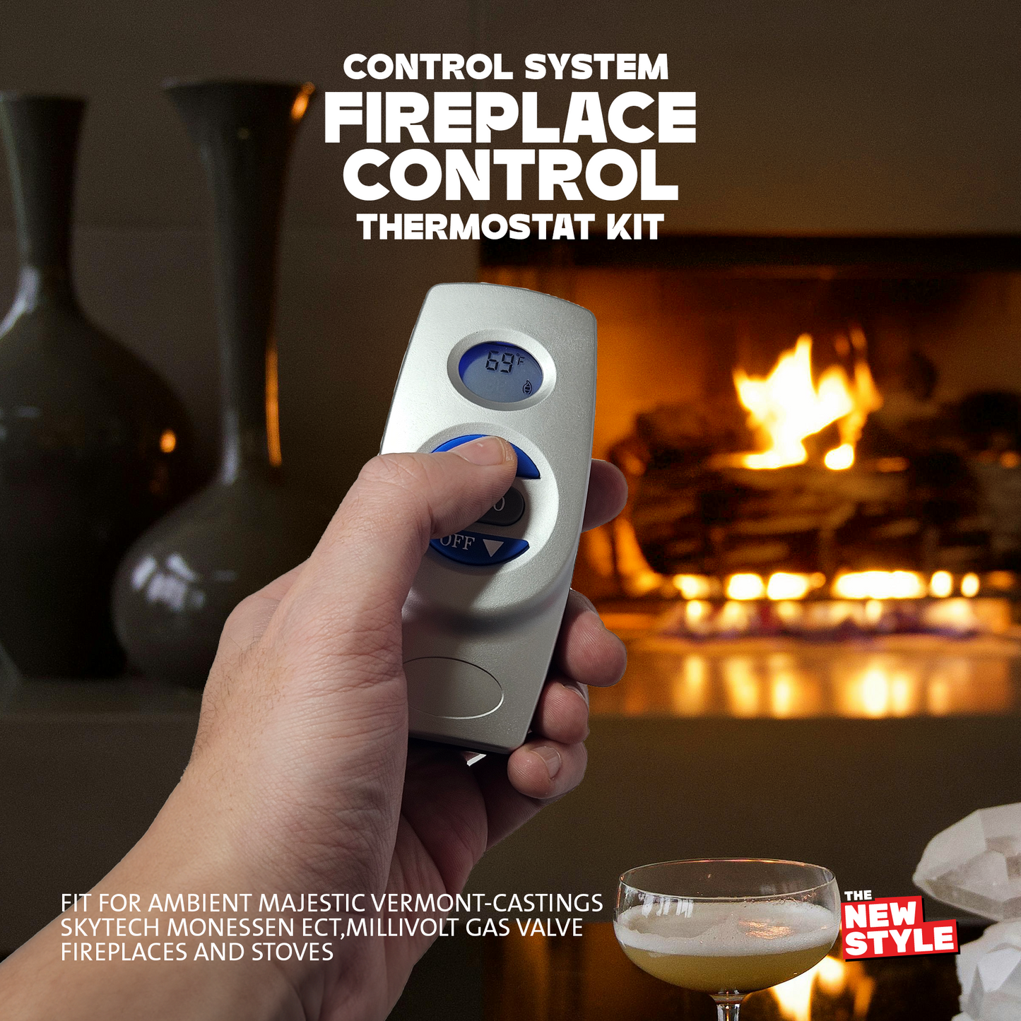 Remote Control Kit RCST, On/Off Thermostat LCD image 6