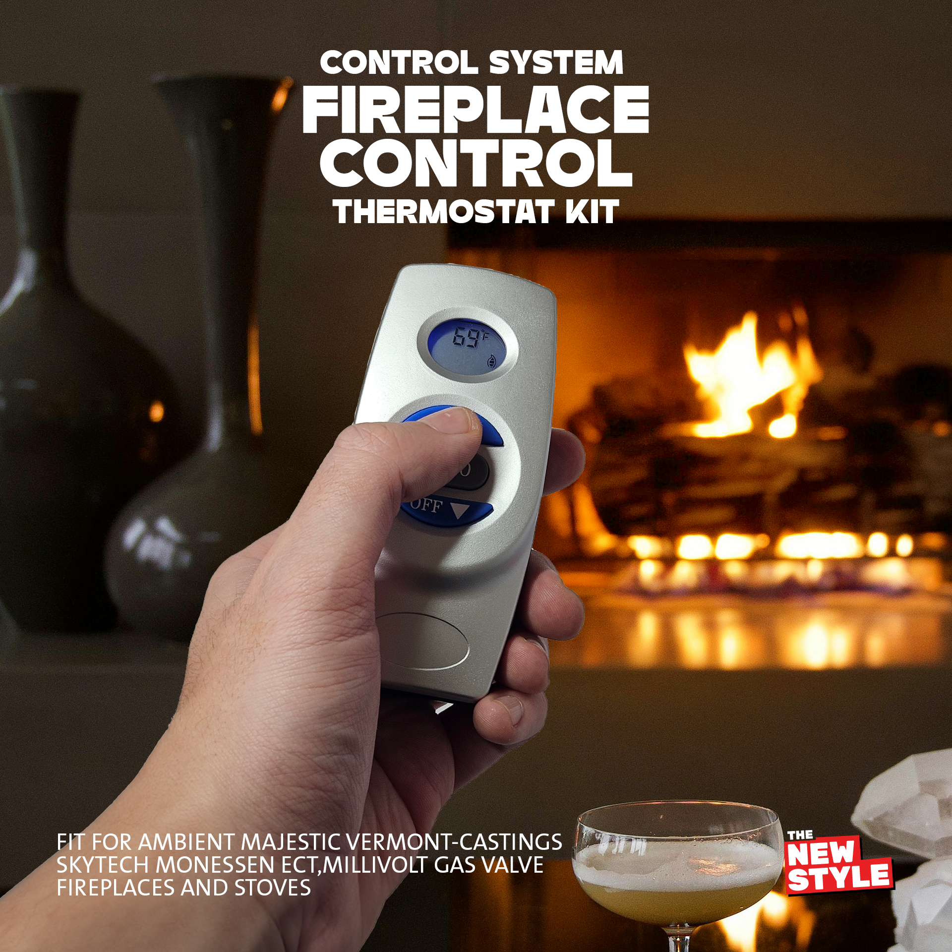 Remote Control Kit RCST, On/Off Thermostat LCD image 6